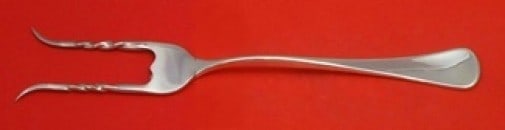 Patricia W&S Sorensen Sterling Silver Custom Serving Fork 7 Inch: Patricia W&S Sorensen Sterling Silver Custom Serving Fork 7 Inch This exquisite serving fork is a custom-made piece from the Patricia pattern by W&S Sorensen, crafted in sterling silver. Measuring 7 i