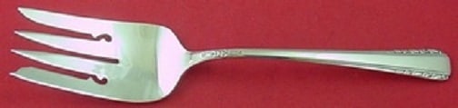 International Courtship Sterling Silver Serving Fork Cold Meat 9 1/8" (1 of 1)