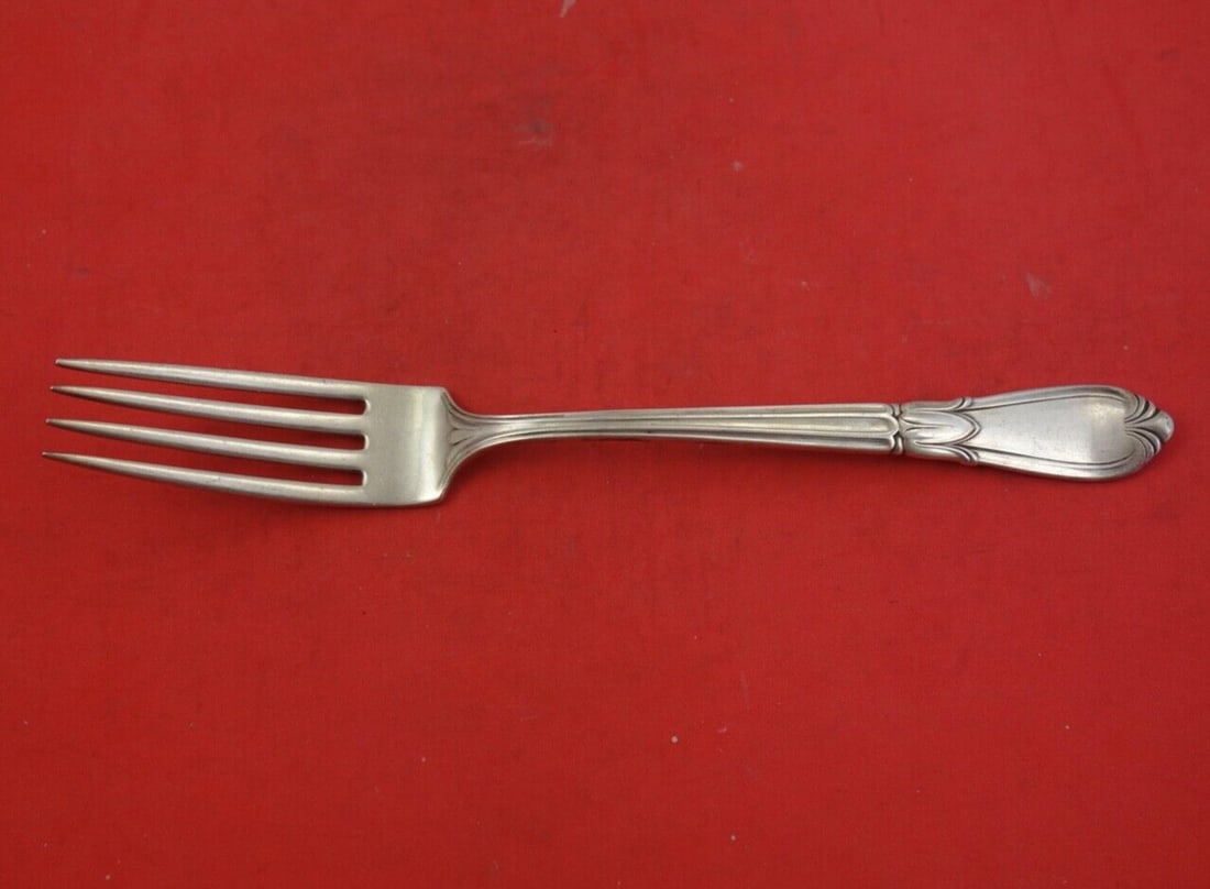 Frank Whiting Troubadour Sterling Silver Dinner Fork 7 7/8 Inch: Frank Whiting Troubadour Sterling Silver Dinner Fork 7 7/8 Inch Introducing the Troubadour Dinner Fork by Frank M. Whiting, a stunning piece crafted from high-quality sterling silver. This elegant for