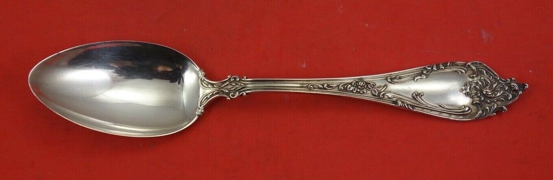 Watson Altair Sterling Silver Soup Spoon 6 3/4 Inch: Watson Altair Sterling Silver Soup Spoon 6 3/4 Inch This Altair by Watson place soup spoon is a beautiful example of sterling silver craftsmanship. Measuring 6 3/4 inches, this spoon showcases the ele