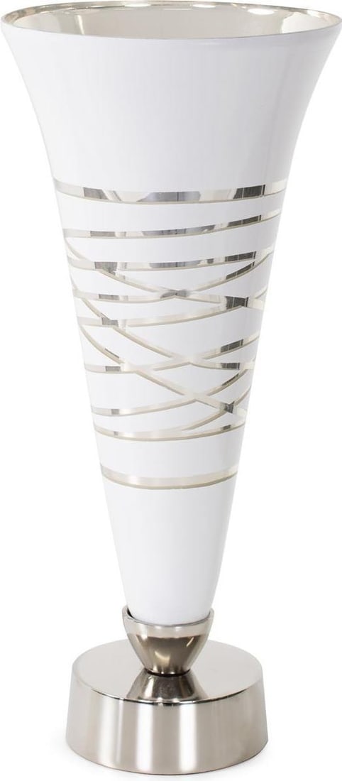 Howard Elliott Modern Aluminum Vessel Round Glossy White Decor: Howard Elliott Modern Aluminum Vessel Round Glossy White Decor Elevate your space with this elegant Modern Aluminum Vessel, perfect for sophisticated decor. Crafted from durable aluminum with a sleek 