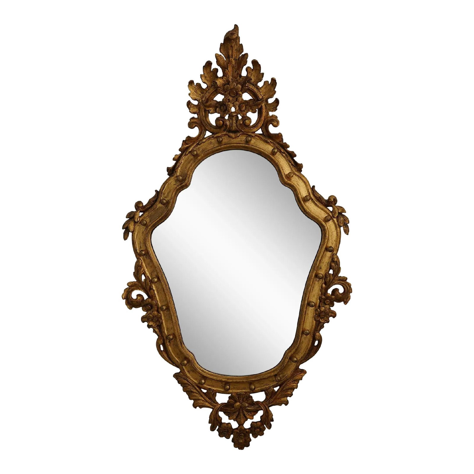 Vintage Italian Gold Frame Mirror 31 x 54 Elegant Decor: Vintage Italian Gold Frame Mirror 31 x 54 Elegant Decor Enhance your space with this stunning Vintage Italian Gold Frame Decorator Mirror, showcasing an excellent original gold finish. This elegant pi