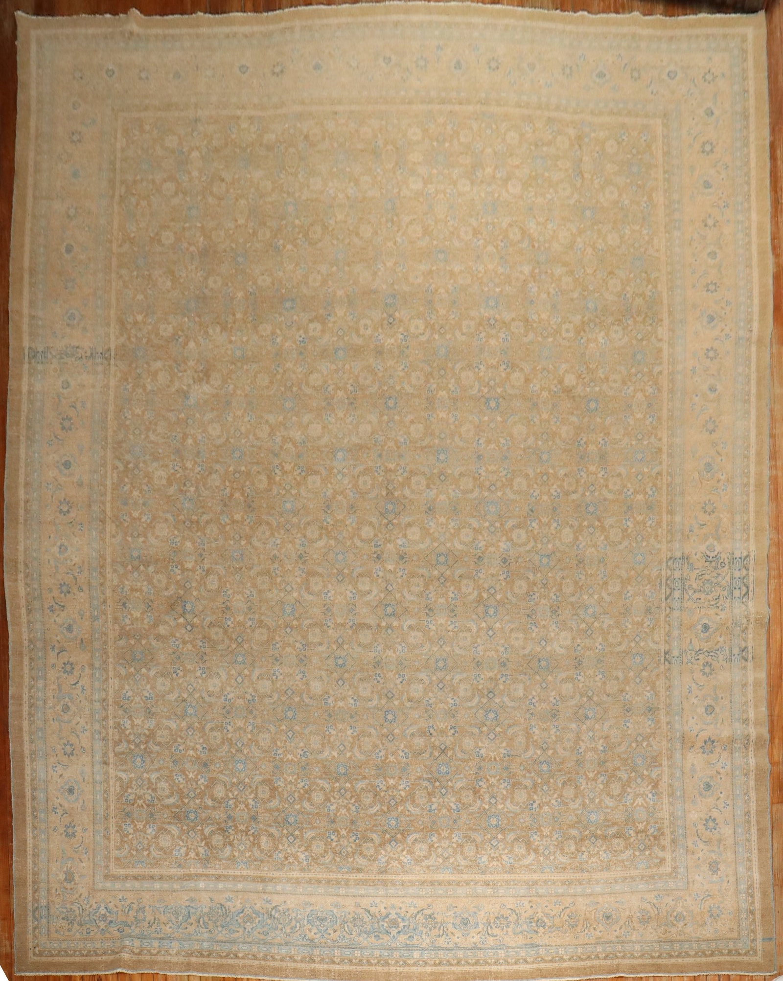 12' 3" x 17' 9" Persian Tabriz rug with Herati design (1 of 7)