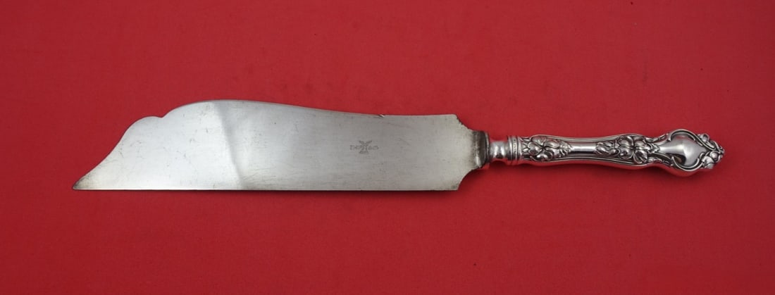Wallace Violet Sterling Silver Ice Cream Slice 12 Inch: Wallace Violet Sterling Silver Ice Cream Slice 12 Inch Experience the elegance of the Violet pattern by Wallace with this sterling silver ice cream slice. Crafted between 1900 and 1940, this exquisite