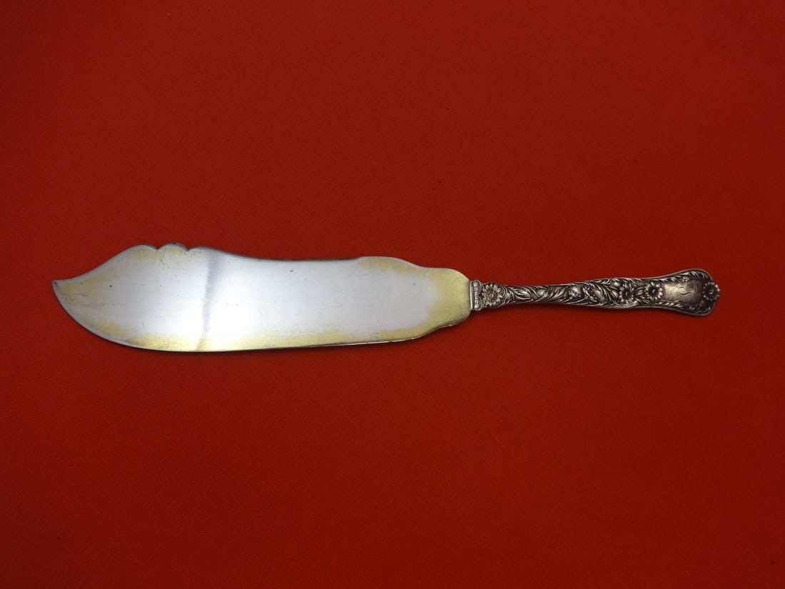 Gorham Marguerite Sterling Silver Ice Cream Slice 10 Inch Monogrammed (1 of 2)