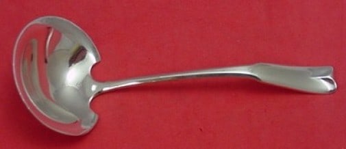 Lunt Colonial Theme Sterling Silver Gravy Ladle 6 3/8 inches (1 of 2)