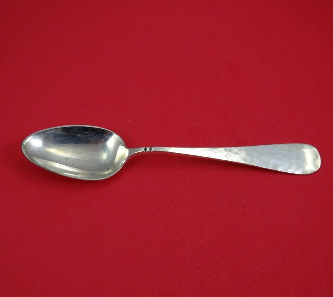 Durham Sterling Silver Place Soup Spoon by Old Newbury Crafters 7 Vintage (1 of 2)