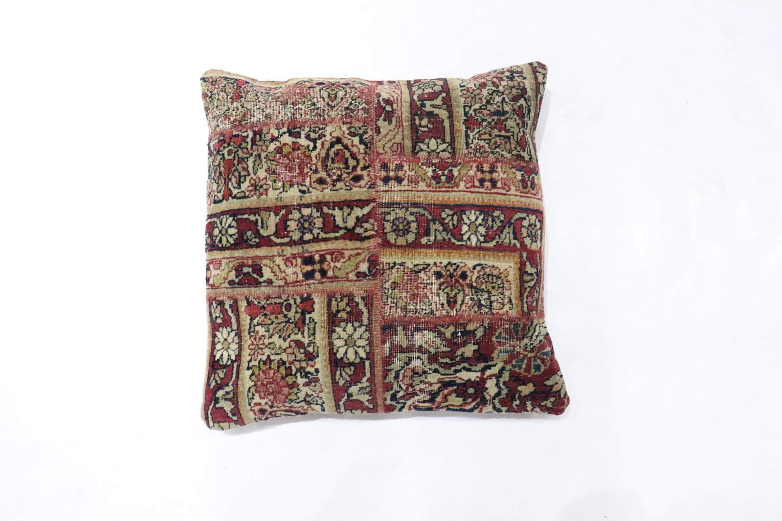 1' 8" x 1' 8" Persian rug patchwork pillow Kerman (1 of 2)