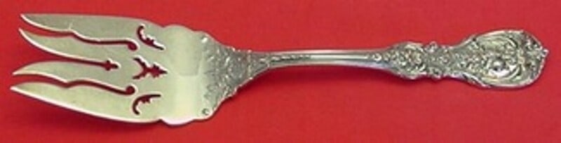 Reed & Barton Francis I Sterling Silver Cold Meat Fork 9.25": Reed & Barton Francis I Sterling Silver Cold Meat Fork 9.25" This exquisite cold meat fork from the renowned Francis I pattern by Reed and Barton features a pierced design and is crafted from sterling