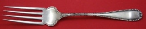 International Sterling Silver Luzon Cold Meat Fork 8 5/8 inches: International Sterling Silver Luzon Cold Meat Fork 8 5/8 inches This exquisite cold meat fork, part of the Luzon pattern by International, is a stunning example of sterling silver craftsmanship from t