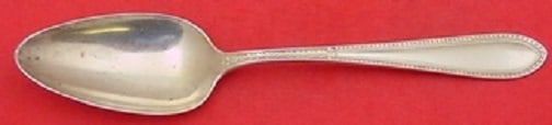 Gorham Edgeworth Sterling Silver Serving Spoon 8 3/4 Inch: Gorham Edgeworth Sterling Silver Serving Spoon 8 3/4 Inch This exquisite serving spoon from Gorham showcases the elegant Edgeworth pattern, crafted from high-quality sterling silver. Measuring 8 3/4 i