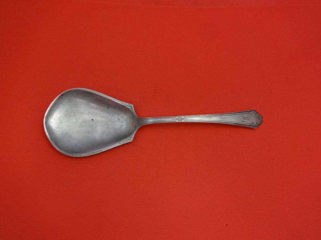 Towle Lady Mary Sterling Silver Pudding Spoon 9.5 inches: Towle Lady Mary Sterling Silver Pudding Spoon 9.5 inches This exquisite pudding spoon is crafted from high-quality sterling silver and features the elegant Lady Mary pattern by Towle. Measuring 9 1/2 