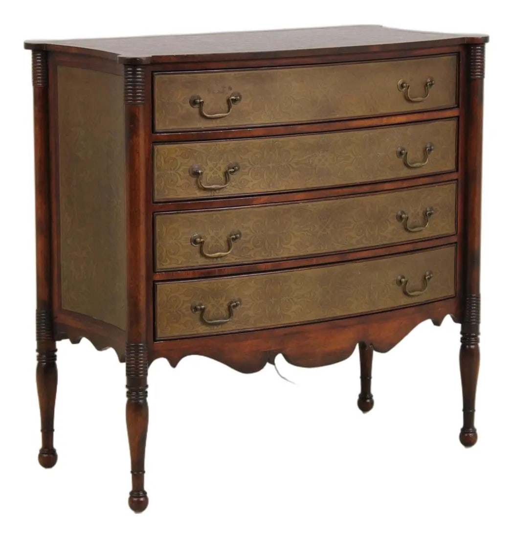 42w x 20d x 41.5h John Richard European Crossroads copper chest (1 of 10)