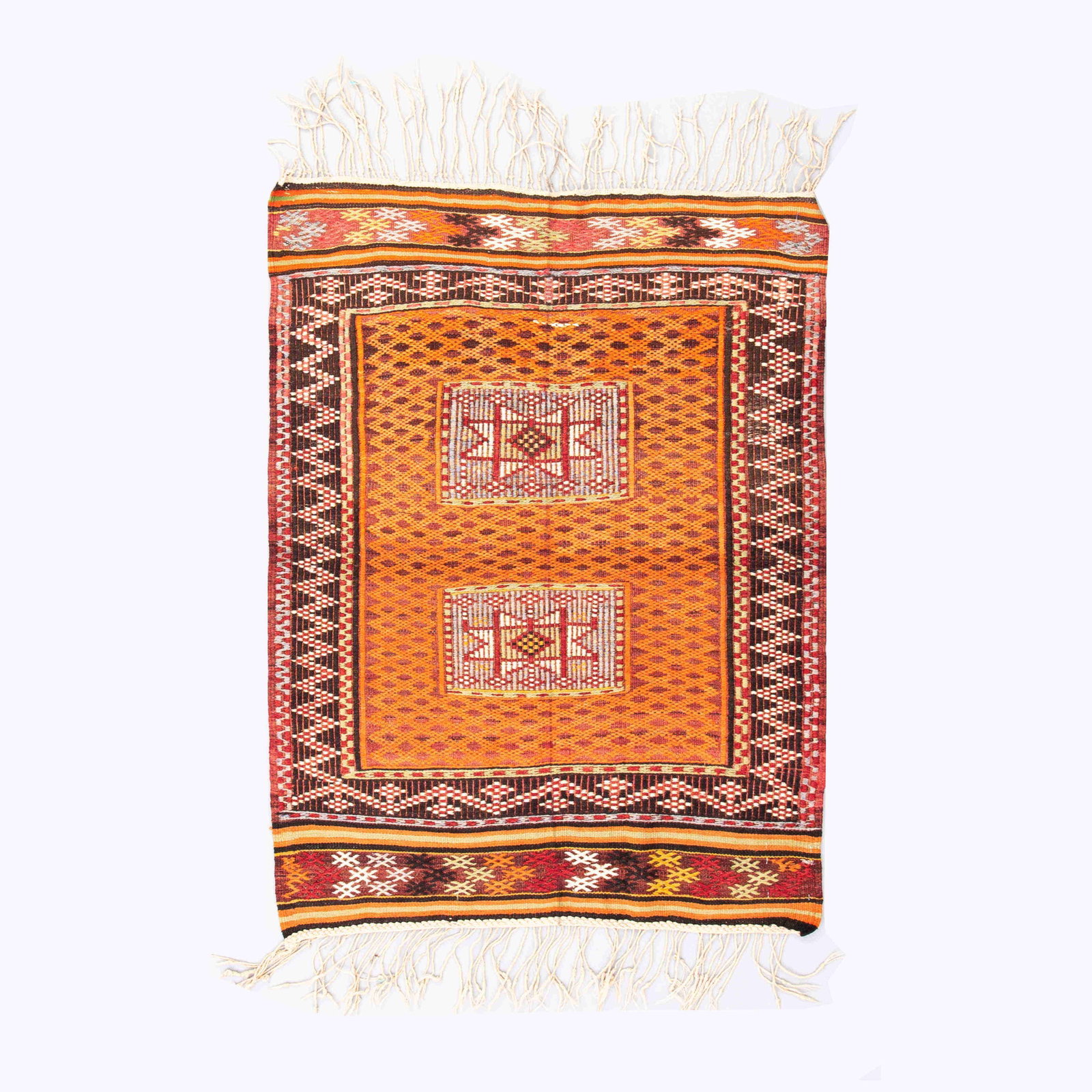 Authentic Handmade Cicim Kilim Rug Wool on Wool 38.2 x 51.6 (1 of 8)