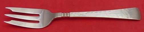 Porter Blanchard Capri Sterling Silver Salad Fork Hand Hammered 6 5/8in: Porter Blanchard Capri Sterling Silver Salad Fork Hand Hammered 6 5/8in This Capri salad fork by Porter Blanchard showcases exquisite craftsmanship with its hand-hammered design. Made from high-qualit