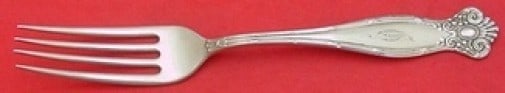 Towle Empire Sterling Silver Dinner Fork Vintage 7.5 Inch: Towle Empire Sterling Silver Dinner Fork Vintage 7.5 Inch This exquisite vintage dinner fork is part of the Empire pattern by Towle, crafted from high-quality sterling silver. Measuring 7 1/2 inches, 