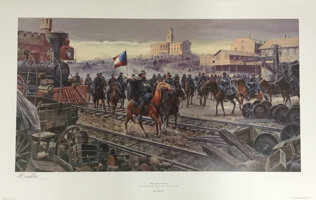 Mort Kunstler Order Out Of Chaos Signed Artist's Proof Limited Edition Print (1 of 4)