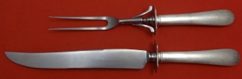 Blackinton French Colonial Sterling Silver 2-Piece Carving Set 13.5" (1 of 2)