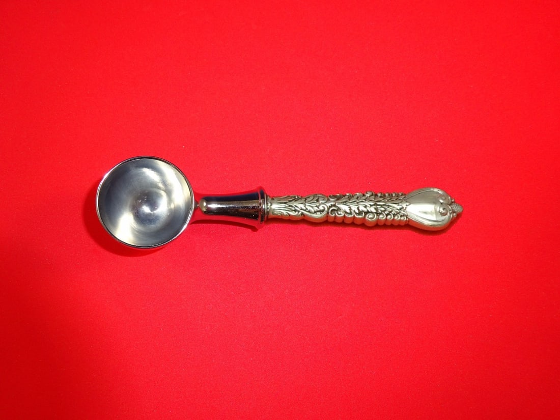 Tiffany & Co. Florentine Sterling Silver Coffee Scoop Custom Made 6" (1 of 3)