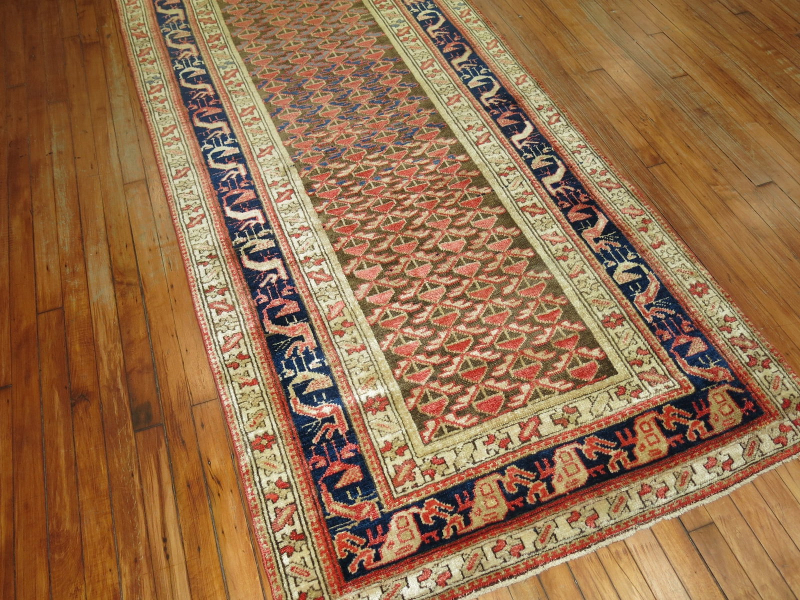 3' 9" x 15' 3" Persian Malayer Runner Rug (1 of 7)