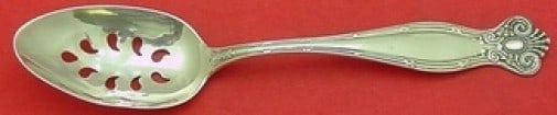 Towle Empire Sterling Silver Slotted Serving Spoon 8 1/4 Inch 9 Hole (1 of 2)