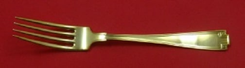 Gorham Etruscan Vermeil Sterling Silver Dinner Fork 7 (1 of 1)