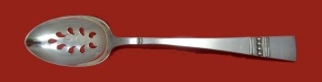 Reed & Barton Diadem Sterling Silver Slotted Serving Spoon 9-Hole Custom: Reed & Barton Diadem Sterling Silver Slotted Serving Spoon 9-Hole Custom This exquisite Diadem serving spoon, crafted by Reed & Barton, showcases exceptional artistry in sterling silver. The slotted d