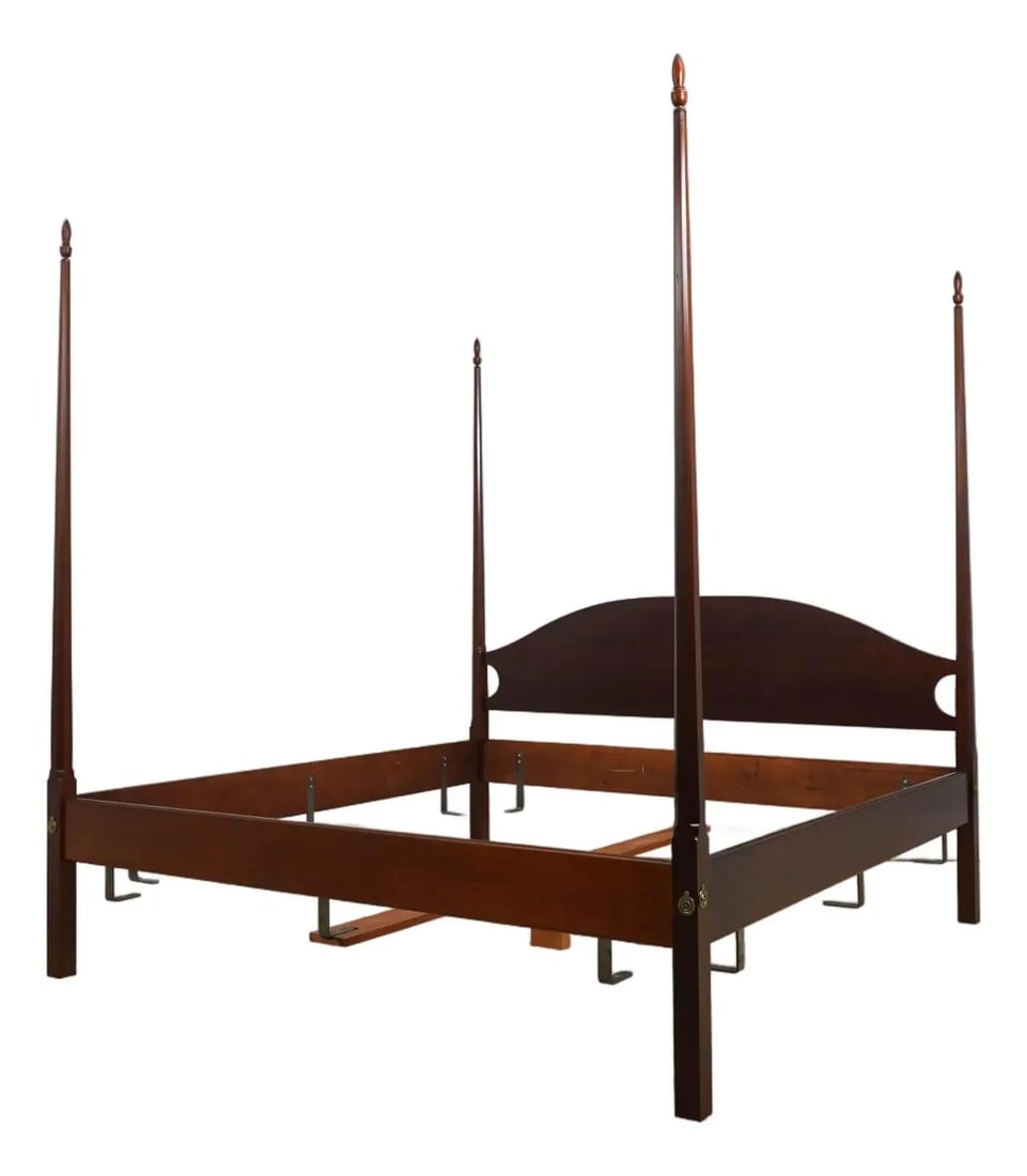 Cherry Pencil Post King Bed by Eldred Wheeler (1 of 10)