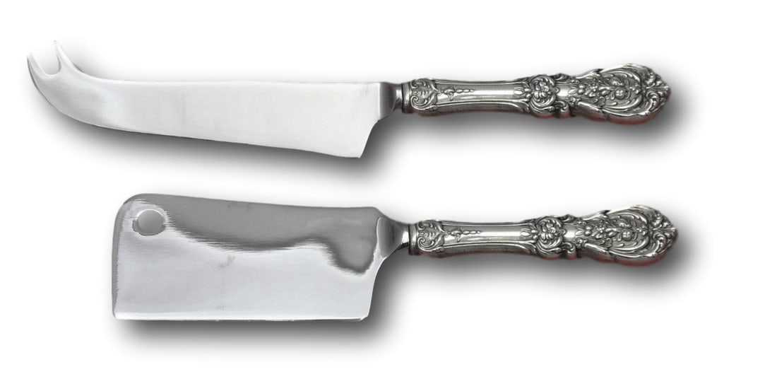 Reed & Barton Francis I Sterling Silver Cheese Serving Set 2pc Custom: Reed & Barton Francis I Sterling Silver Cheese Serving Set 2pc Custom Elevate your dining experience with this exquisite Francis I by Reed & Barton Sterling Silver Cheese Serving Set. Crafted from hig