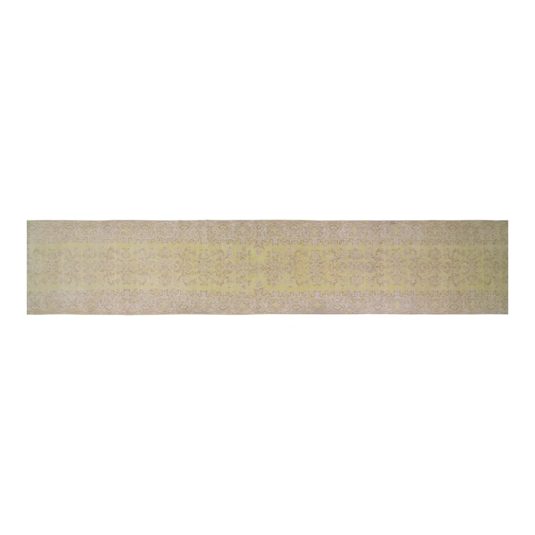 Vintage Anatolian Wool Hand Knotted Rug 3'9x25'7 (1 of 4)