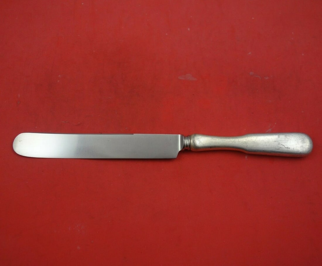 Erickson Silver Chino Sterling Silver Dinner Knife Blunt 9.5" Flatware (1 of 3)