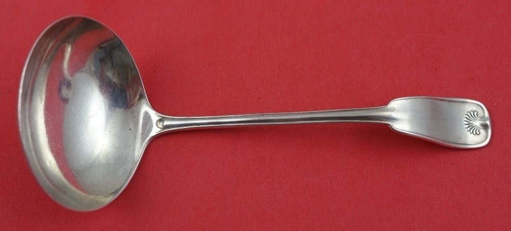 Tiffany & Co. Palm Sterling Silver Gravy Ladle 7" (1 of 2)