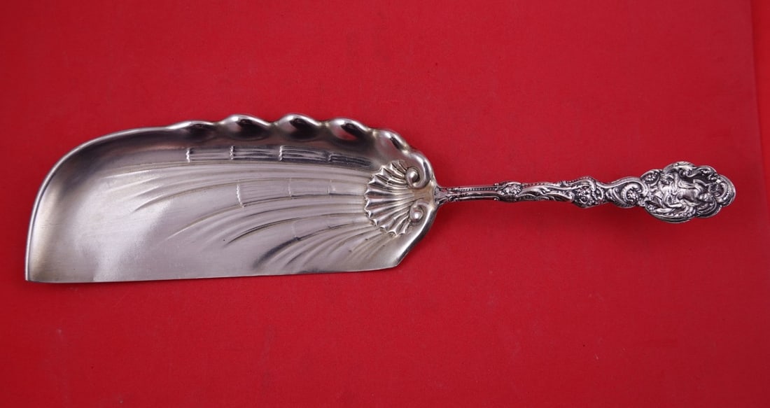 Gorham Versailles Sterling Silver Shell Bowl Crumber 12 1/2" (1 of 2)