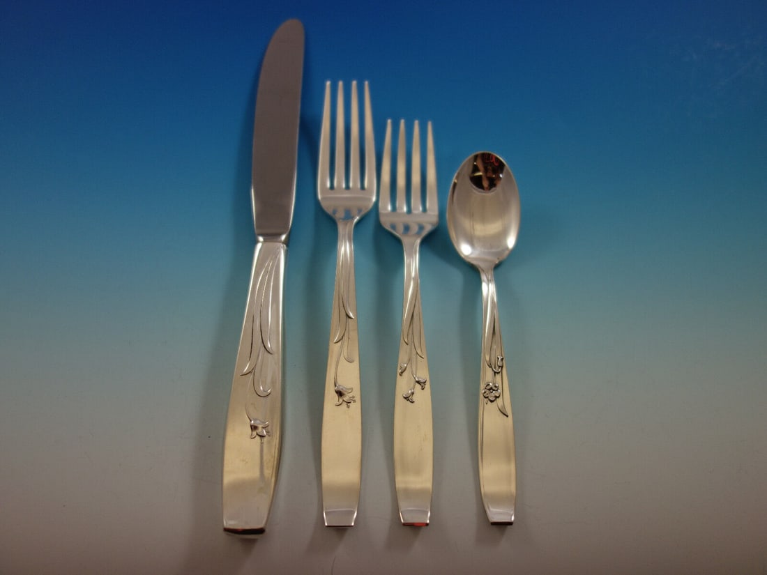 Frank Smith Mayfair Sterling Silver 4-Piece Place Setting (1 of 4)