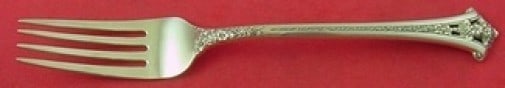 Gorham Classic Bouquet Sterling Silver Fork 7.5" Flatware: Gorham Classic Bouquet Sterling Silver Fork 7.5" Flatware Enhance your dining experience with this exquisite Classic Bouquet Place Size Fork by Gorham. Crafted from high-quality sterling silver, this 