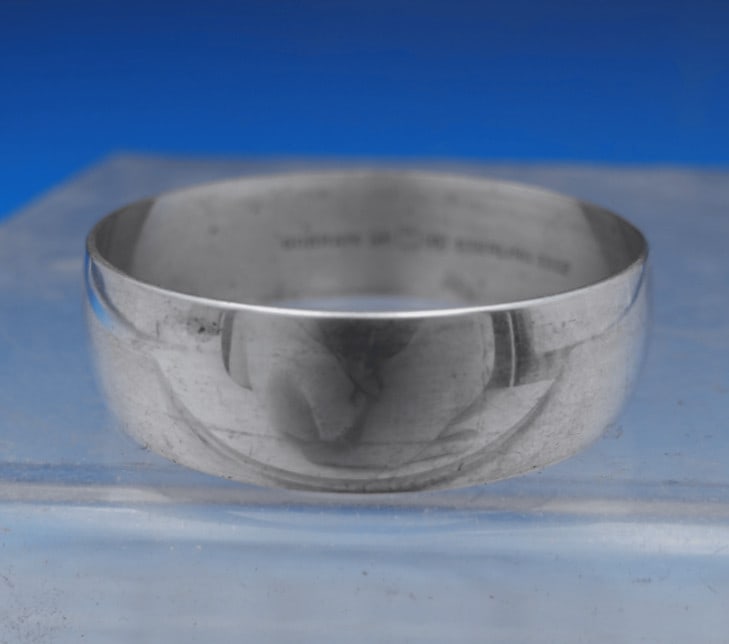 Gorham Puritan Sterling Napkin Ring 1/2 x 1 3/4 (1 of 3)