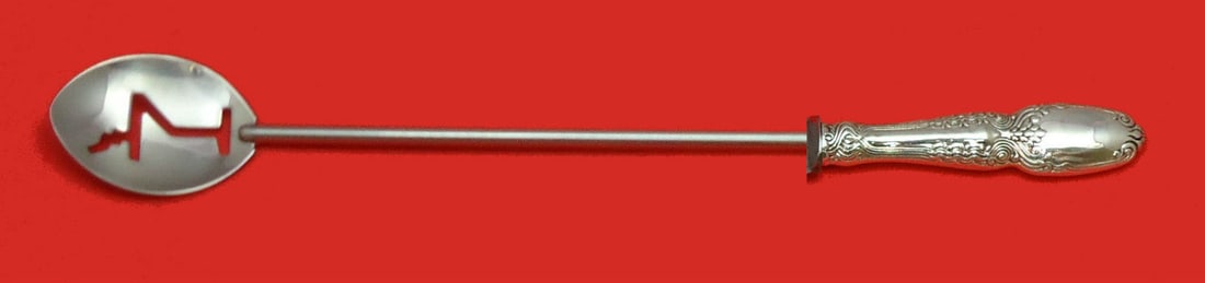 Tiffany & Co. Broom Corn Sterling Silver Martini Spoon Custom Made: Tiffany & Co. Broom Corn Sterling Silver Martini Spoon Custom Made Discover this exquisite custom-made martini spoon by Tiffany & Co., crafted in the iconic Broom Corn pattern. This sterling silver sp