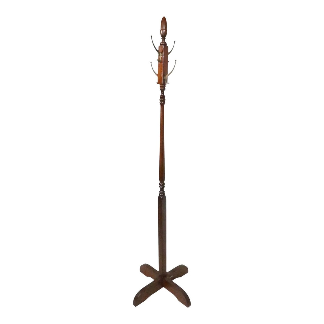 Wood and Metal Coat Hat Stand Fair Furniture Company Newark NJ (1 of 8)