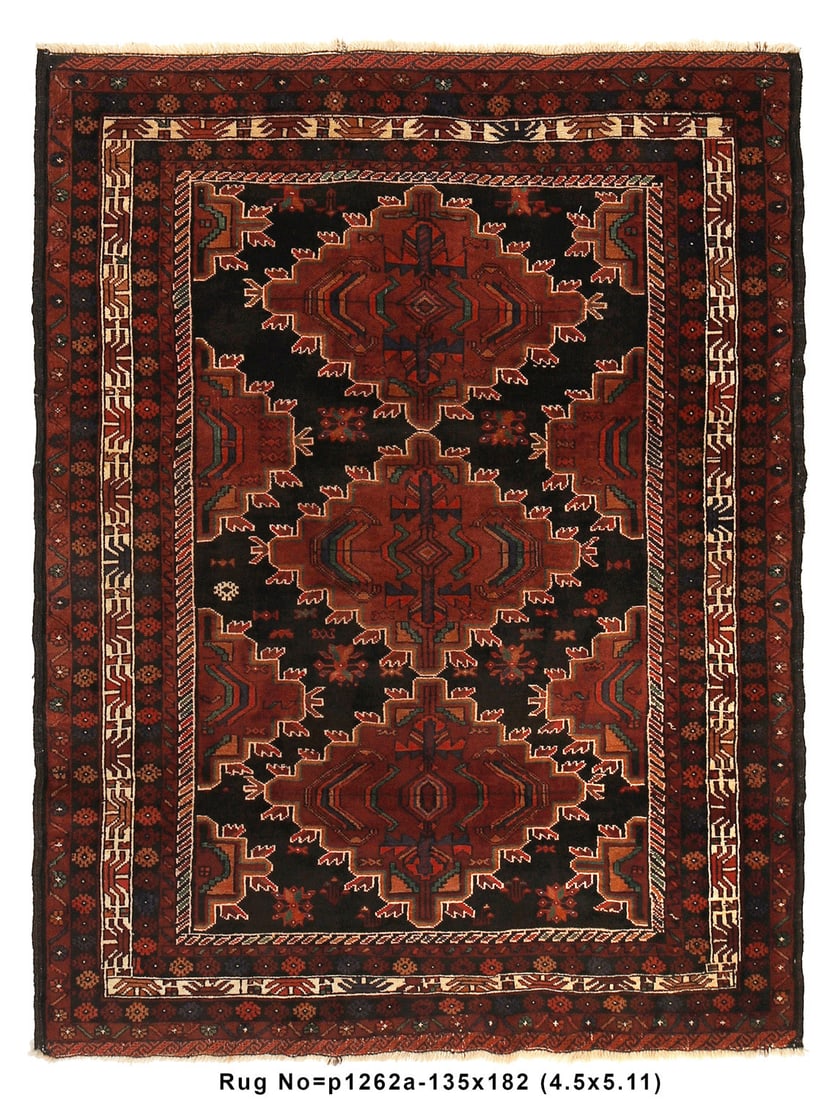 Black Tribal Afghan Rug 4.5 x 5.11 Feet Premium Quality: Black Tribal Afghan Rug 4.5 x 5.11 Feet Premium Quality Free continental US Shipping Enhance your space with this striking 4.5 x 5.11 ft black tribal Afghan rug, expertly crafted to bring a touch of c