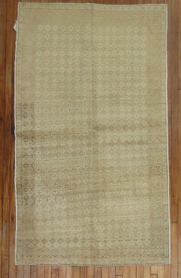 4' 3" x 6' 8" Vintage Sivas Turkish Accent Rug (1 of 4)