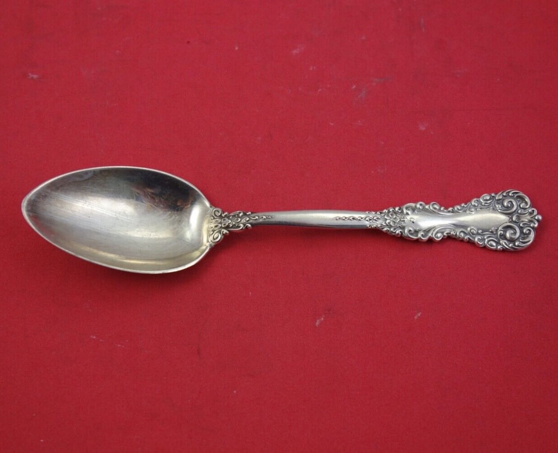 International Sterling Silver Revere Soup Spoon 6 3/4 Inch Monogrammed: International Sterling Silver Revere Soup Spoon 6 3/4 Inch Monogrammed This exquisite Revere Place Soup Spoon, crafted by International, showcases elegant design and quality composition. Made of sterl