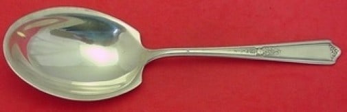 Towle Seville Sterling Silver Small Berry Serving Spoon 8 1/8" (1 of 2)
