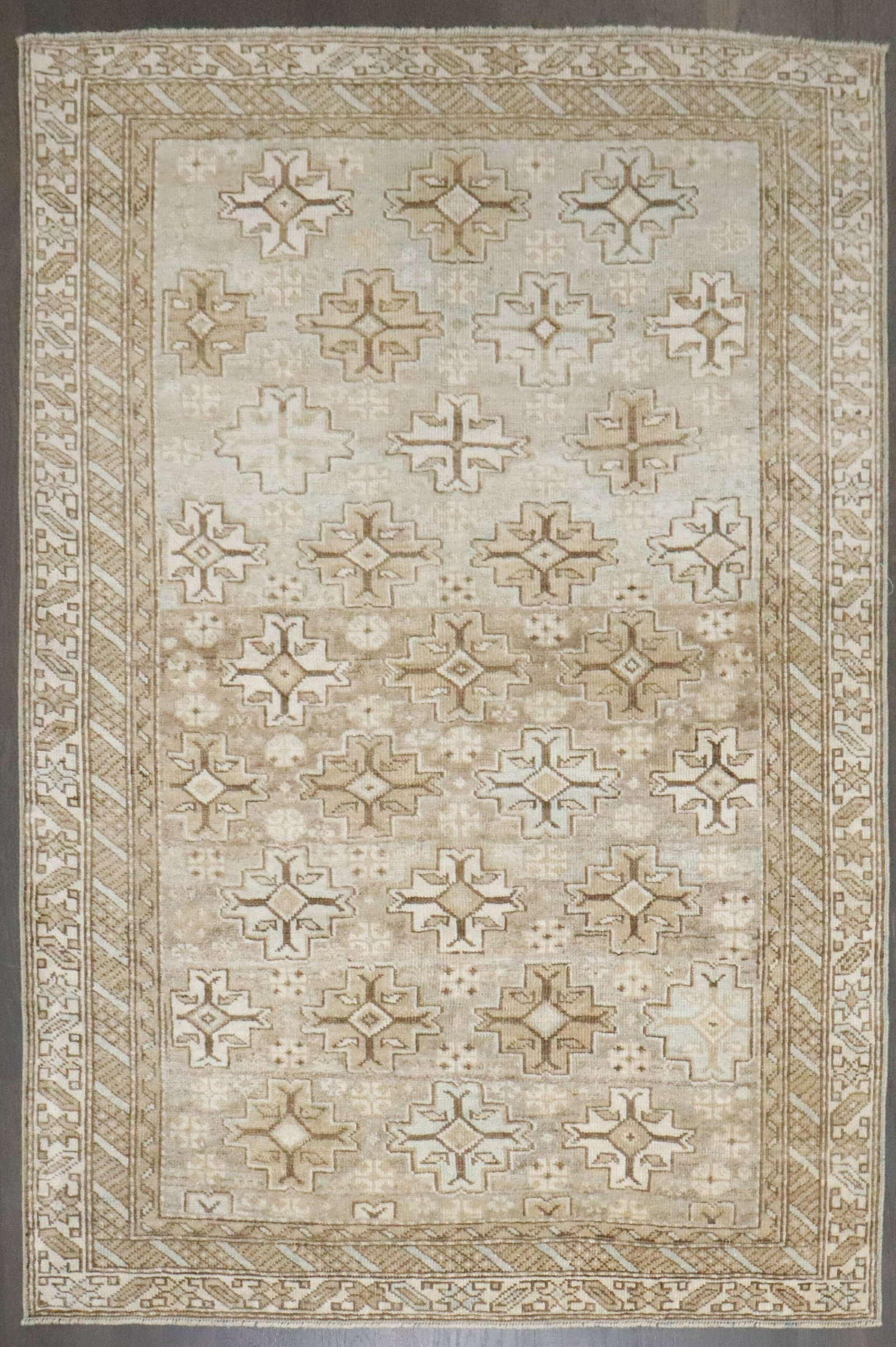 3' 1" x 4' 4" Shirvan Caucasian Rug Light Green (1 of 6)