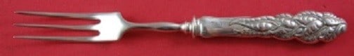 Tiffany and Co Ailanthus Sterling Silver Game Fork 7 1/4 inches (1 of 1)