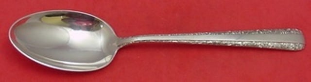 Towle Candlelight Sterling Silver Serving Spoon 8.5 Inch Flatware: Towle Candlelight Sterling Silver Serving Spoon 8.5 Inch Flatware This exquisite serving spoon is a beautiful piece from the Candlelight pattern by Towle. Crafted from high-quality sterling silver, it