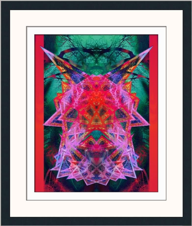 Brent Wickes Don't Forget to Cleanse Your Demons Limited Edition Giclee Print Framed: Brent Wickes Don't Forget to Cleanse Your Demons Limited Edition Giclee Print Framed Discover the captivating 'Don't Forget to Cleanse Your Demons' by artist Brent Wickes, a stunning giclee print on p