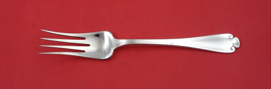 Tiffany & Co Flemish Sterling Silver Cold Meat Serving Fork 9 Inch: Tiffany & Co Flemish Sterling Silver Cold Meat Serving Fork 9 Inch This exquisite Flemish serving fork by Tiffany & Co. is a fine example of craftsmanship from the early to mid-20th century. Made of h