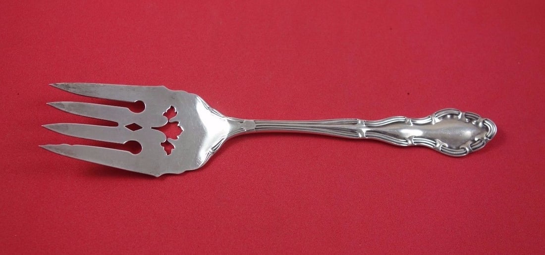 Mayer Olympian Sterling Silver Serving Fork 7 1/2 in (1 of 1)