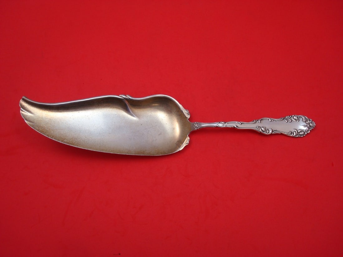 Towle Old English Sterling Silver Fish Server 11 Goldwashed (1 of 1)