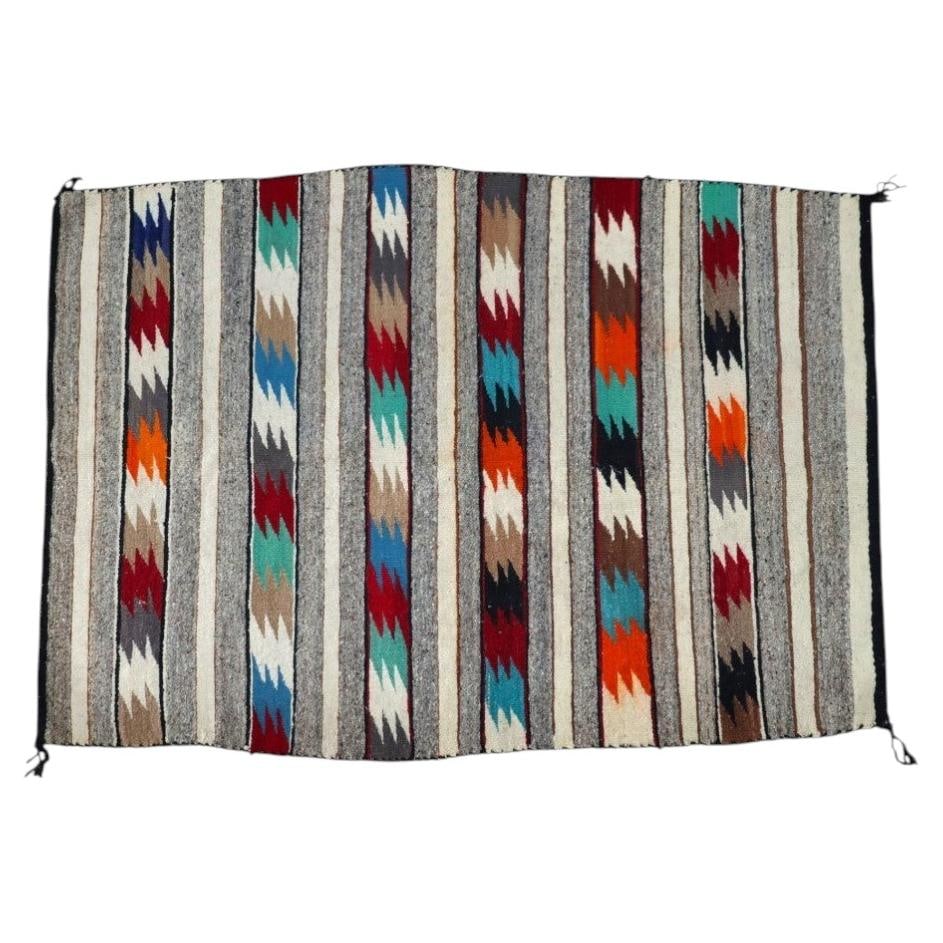 35.25 x 49.75 Navajo Wool Rug Antique Southwestern c1930 (1 of 6)